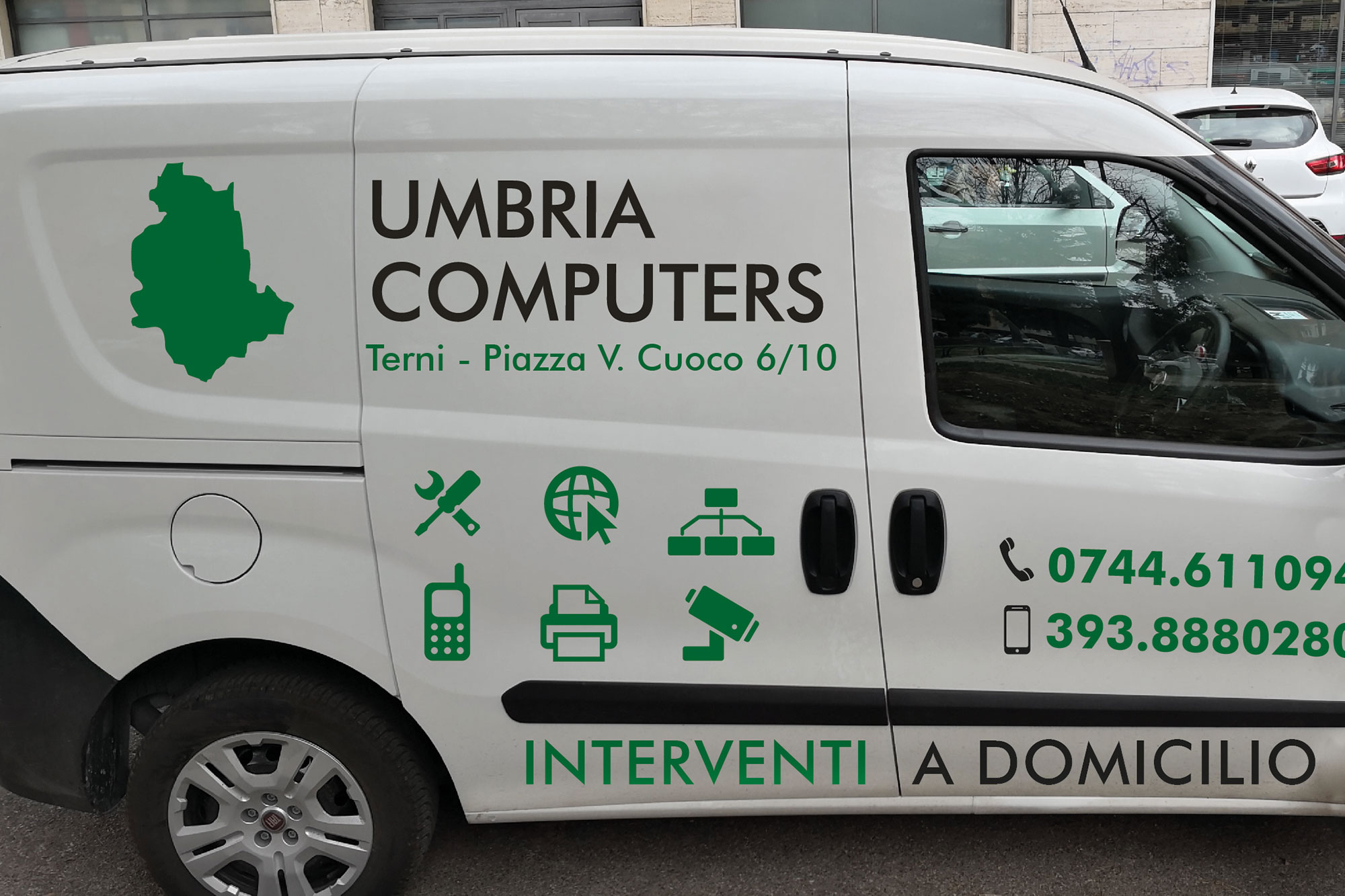 Umbria Computers furgone